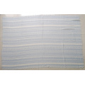 Polyester Voile Sky-Blue Geometrie Big Square Schal Über 120 * 120cm